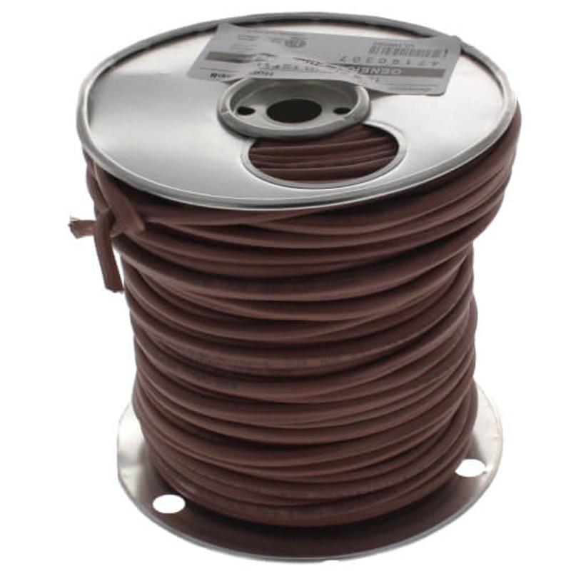 GENESIS CABLE | Cable 18/8 SOL THERM 1000' 250ft x4 Reels Brown