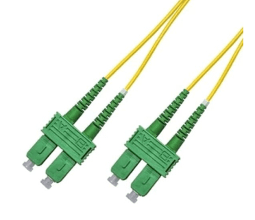 TRISTATE | D-SA2SA2-SR2-001M 1 Meter SCA/SCA Duplex Single Mode Patch Cord 3ft