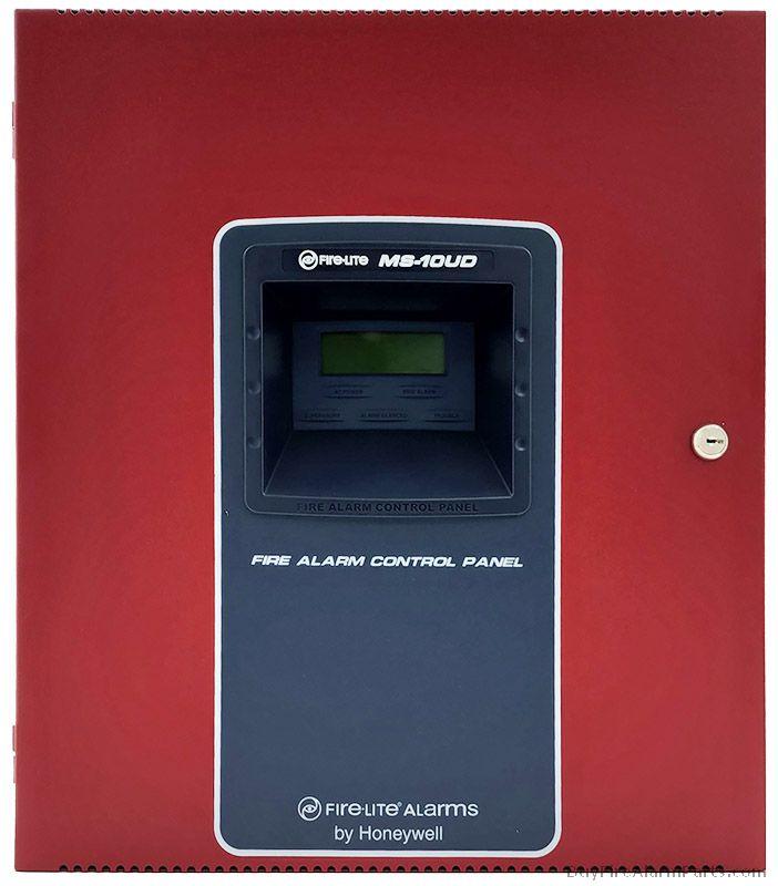 FIRELITE | Fire-Lite MS-10UD-7 10-Zone, 24V Fire Alarm Control Panel with Backbox and FLPS-7 Power Supply