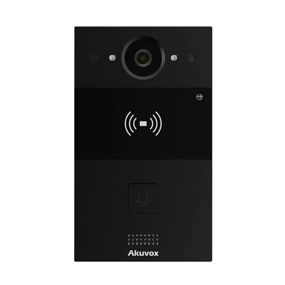 AKUVOX - Video Intercom SIP With Prox PoE BLACK