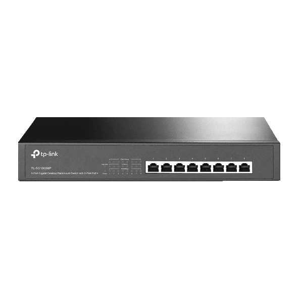 TP-LINK | Switch 8 Port Gigabit PoE 153W