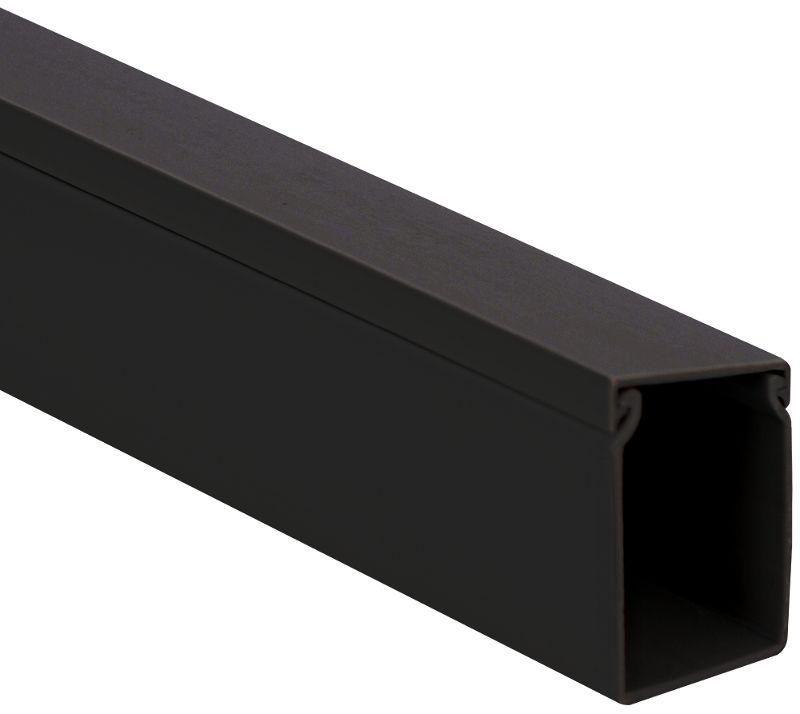 T&B | Raceway SOLID 2"X2" 6FT BLACK(No Cover)