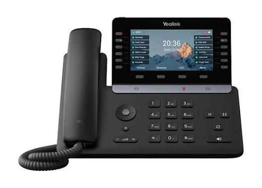 YEALINK - Linux 6.1 version TEE hardware encryption solution Dual system function T7X Auto-P template unified Unified firmware for T7X series (T73U, T73W, T74U, T74W, T77W), T85W, and T87W Up to 16 SIP accounts PoE support Headset, EHS support Built-in Bluetooth, Wi-Fi Supports color-screen expansion modules Stand with 2 adjustable angles Wall mountable Handset with hall switch Power Supply (YEA-PS5V2000US) sold separately