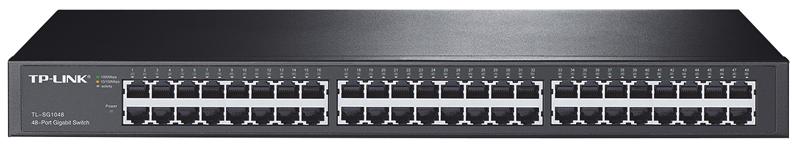 TP-LINK - Ethernet Switch 48 Port Gigabit Rackmnt
