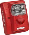 POTTER - Horn/Strobe Wall Mount Red Selectable Candela