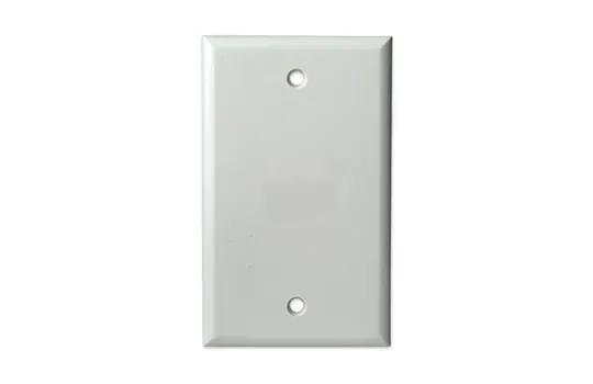 SCP - FACEPLATE, BLANK 1G WHITE
