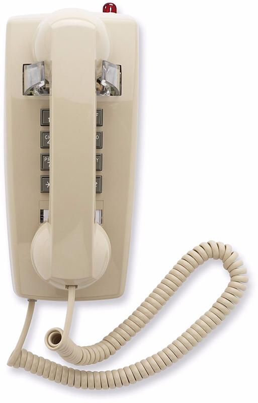 SCI | Single Line Wall Phone Ash W MSG Light