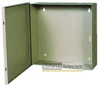 MIER - Enclosure Metal RED 11.25"Wx11.25"Hx3.5"D