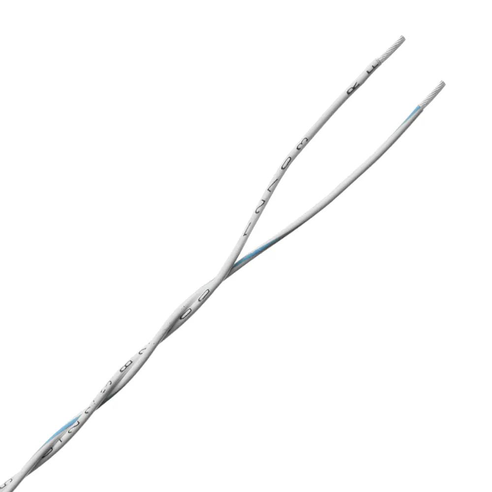 TRISTATE - Cable 20/2 Stranded Twist 500' Spool White