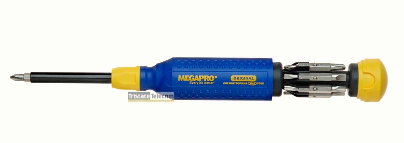 MEGAPRO - Screwdriver 15 In 1 Driver Blue/Yellow