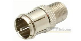 TRISTATE - Connector F-Jack-F-Quick-Plug Adptr 10PK