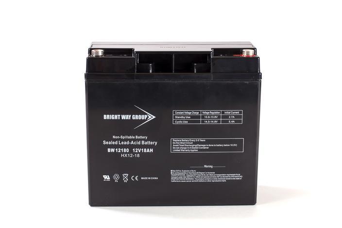 BRIGHT WAY GROUP - Battery 12V 18AH Sealed Lead Acid