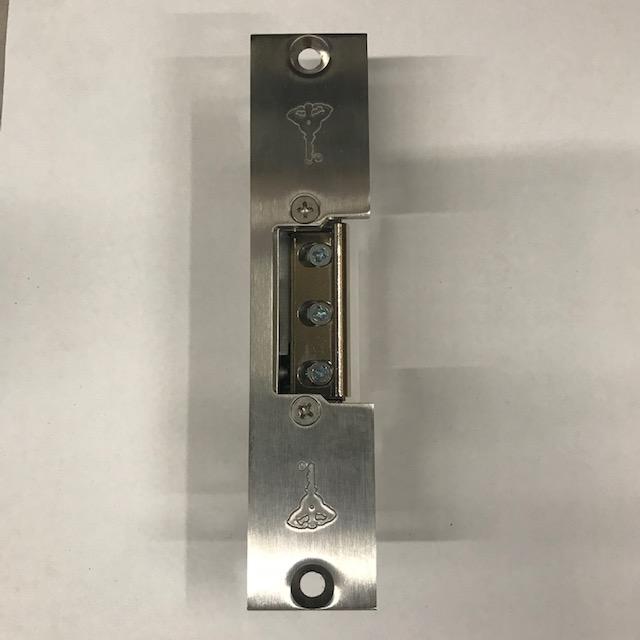 Mul-T-Lock / eFFeFF - Electric Door Release 8-16VAC Zinc Wood Door Center Strike (ELS-17.610-723G35R11)