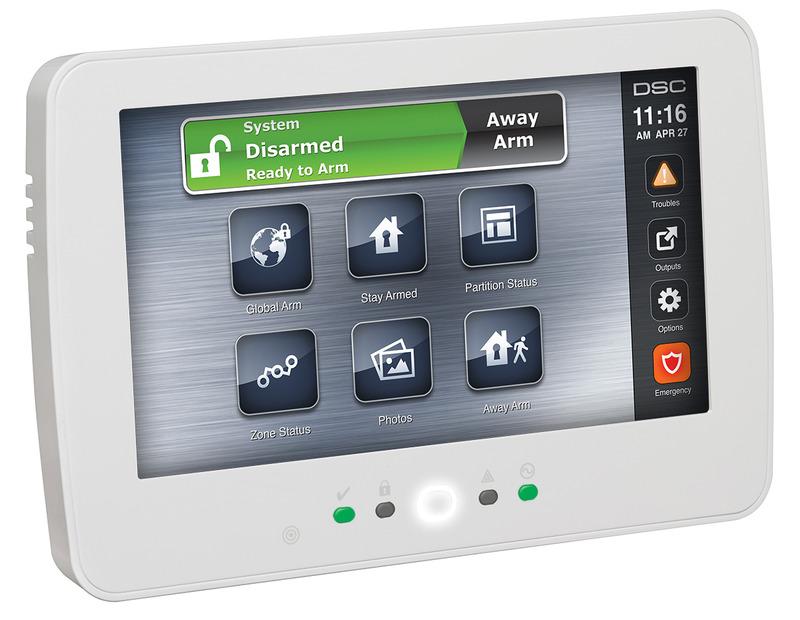 DSC - Keypad Touchscreen LCD 7" White NEO