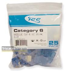 ICC - INSERT CAT 6 BLUE 25 Pack