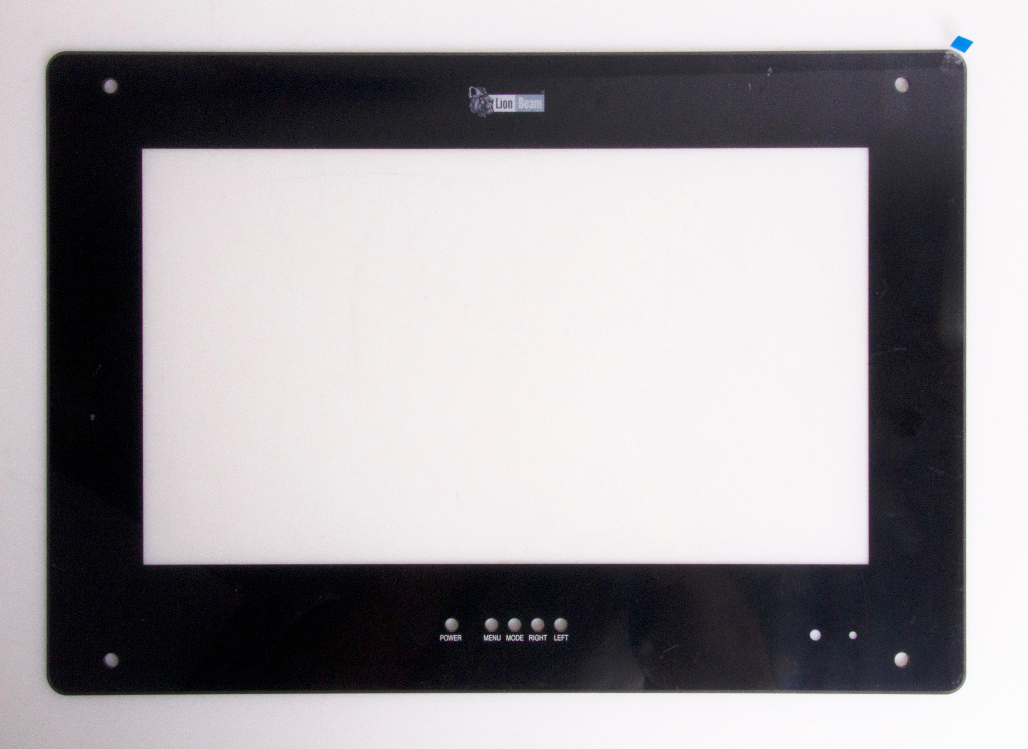 LIONBEAM - Front Lexan Cover for Lionbeam Monitor 15" LB-LCD156-PRO Black