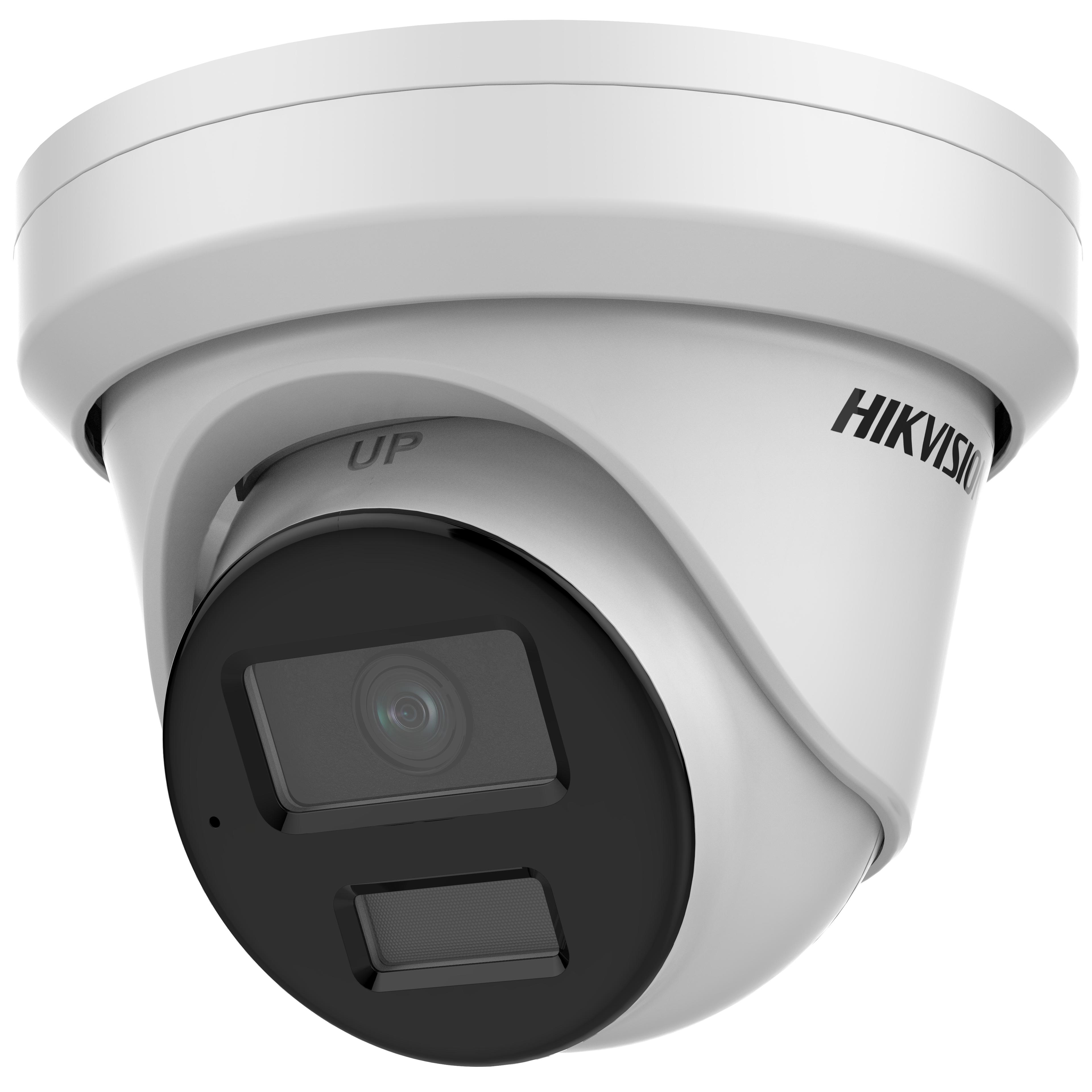 HIKVISION | Camera Turret IP HYBRID ColorVu 4MP 2.8MM IR W/audio