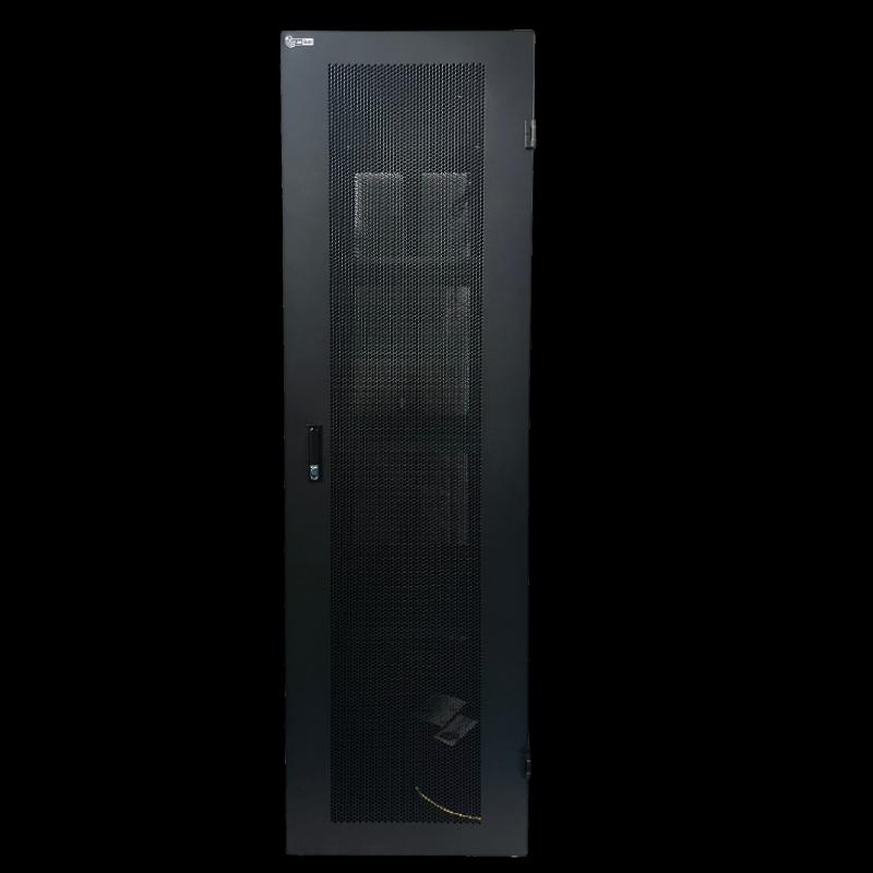 Lionbeam - Cabinet 42U Cage Nut W/Front/Back Mesh Doors 24"Wide X 39.5"Deep 6 Fans 3 Trays Packed On A Crate
