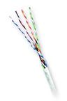 GENESIS CABLE - Cable Cat 5e 4 PR 1000' PVC White