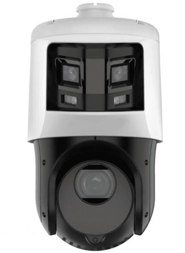 Hunt CCTV - CAMERA IP PTZ 4MP 25X ZOOM W/IR 8MP Fixed panoramic View tandum vu