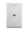ICC - Faceplate Voice 6P6C White
