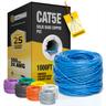 LIONBEAM - Cable Cat 5e CMR Blue 1000' Pull Box