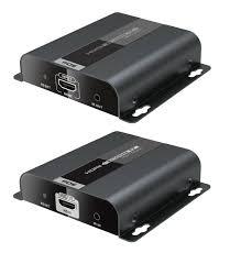 LIONBEAM - HDMI Extender Over Cat 5/6 394FT IR (set) PoE Can work over Network