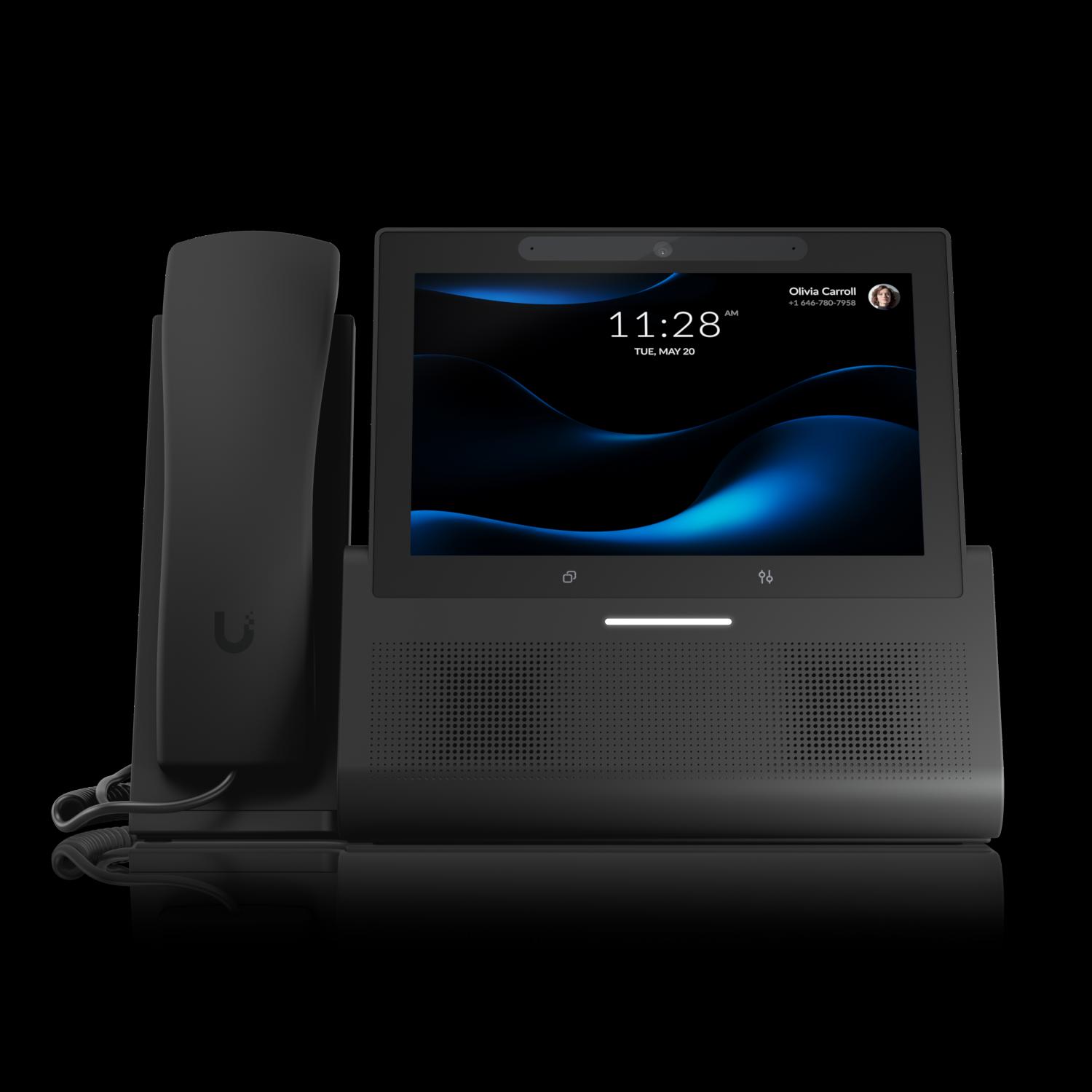 Ubiquiti - Next-generation premium desktop smartphone for UniFi Talk, featuring a 7" touch display and seamless integration with UniFi applications.