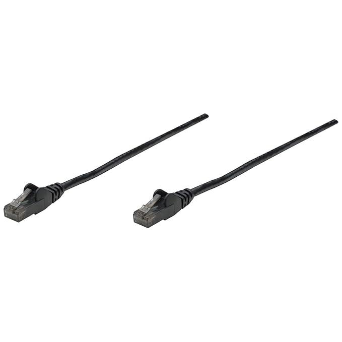 INTELLINET - Patch Cord CAT 6 25' Black