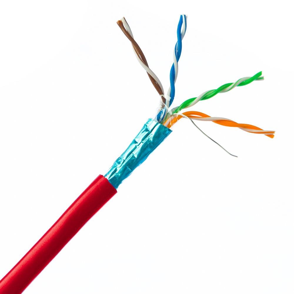 TRISTATE - Cable Cat 6 4 Pair 1000' CMP RED Pull Box