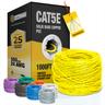 LIONBEAM - Cable Cat 5e CMR Yellow 1000' Pull Box