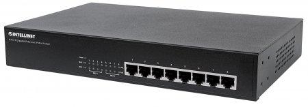INTELLINET - Switch 8 Port Gigabit PoE 140 Watts