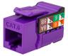 Vertical Cable - INSERT CAT 6 Purple 25 Pack