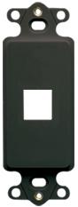 ICC | INSERT, DECORA 1 PORT BLACK
