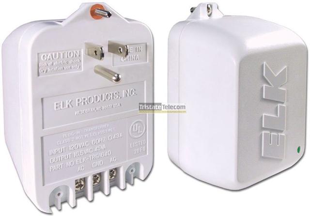 ELK - Power Supply 16.5VAC 45 VA Plug In Type