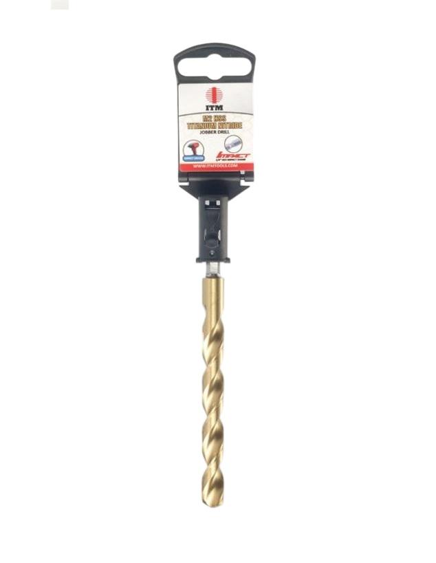ITM | METAL DRILL BITS 1/4X4"FOR IMPACT DRILL