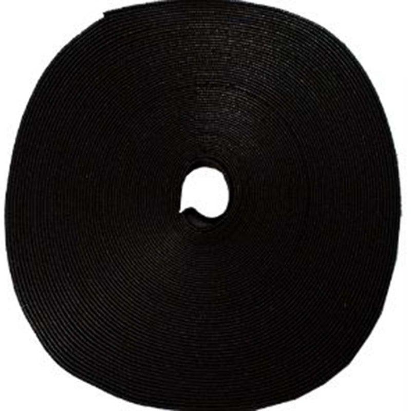 Vertical Cable - Tie Wraps Velcro 75' X 1/2" Black