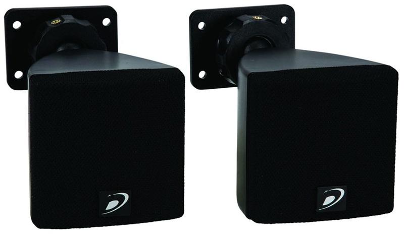 TRISTATE - Speaker 4" Cube Pair 8OHM BLACK