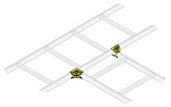 Middle Atlantic - Ladder Rack T Splice 1Pair
