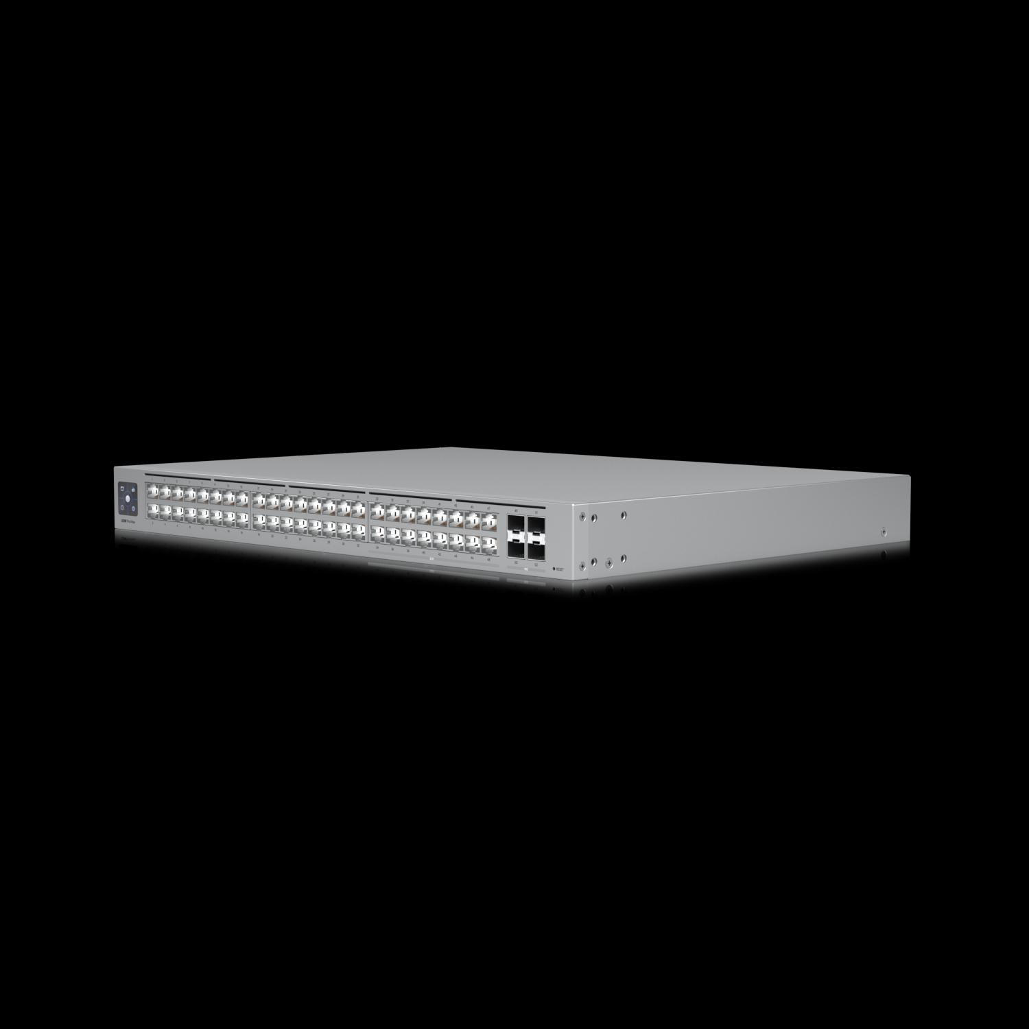 Ubiquiti - Etherlighting Switch 48 Port Gigabit Managed Switch 4 10G SFP+ Ports USP-RPS Input