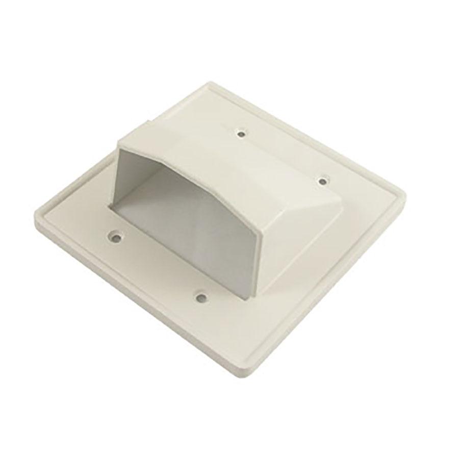 SCP - 2 GANG REVERSIBLE NON-METALLIC CABLE ENTRANCE- WHITE, 25 EACH/PER BOX