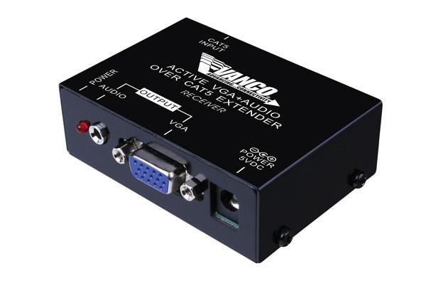 Vanco - VGA over Cat5e/Cat6 Extender with Audio (500 ft)