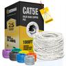 LIONBEAM - Cable Cat 5e CMR White 1000' Pull Box