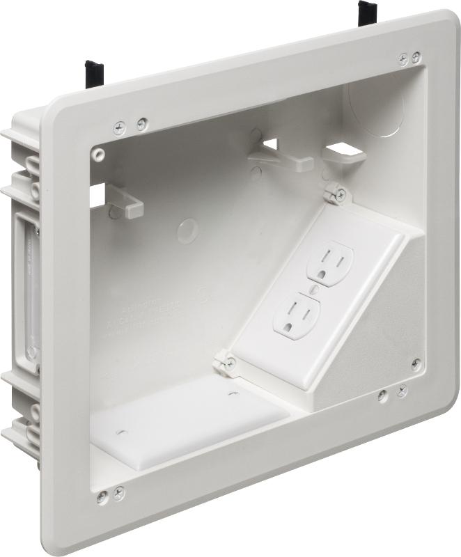 Arlington | TV Box 8" X 10" plastic For Sheetrock