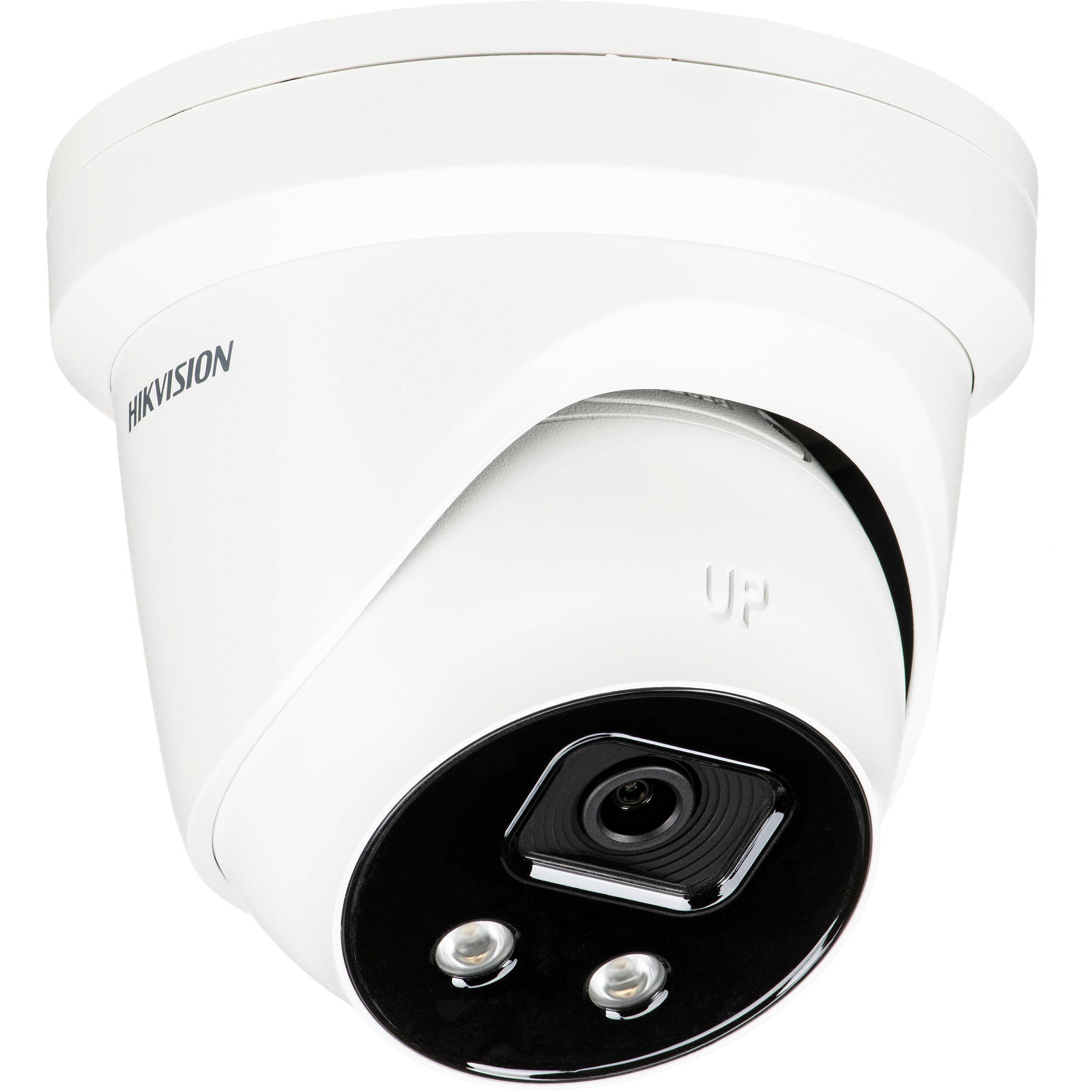 HIKVISION - Camera IP Turret 8MP 4MM IR H265+ AcuSense Technology
