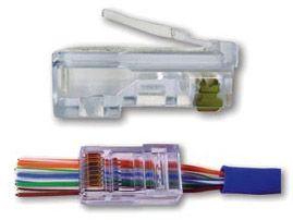 Platinum Tools - Moduar Plug RJ45-EZ Cat 6 100 Jar