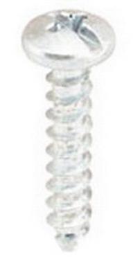 METALLICS - Screw Pan Head 10-12X2" 100P