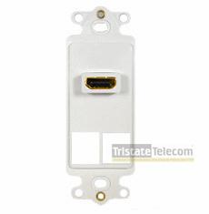 ICC - INSERT, DECOREX, 2 PORT BLANK, 1-HDMI