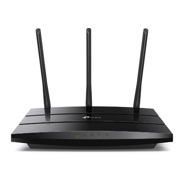TP-LINK - AC1900 Dual-Band WiFi Router 450 Mbps 2.4GHz, 1300 Mbps 5 GHz