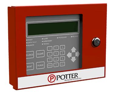 POTTER - LCD ANNUNCATOR 160 CHARACTER FOR AFC/NFC